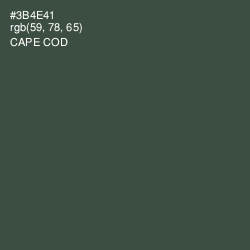 #3B4E41 - Cape Cod Color Image